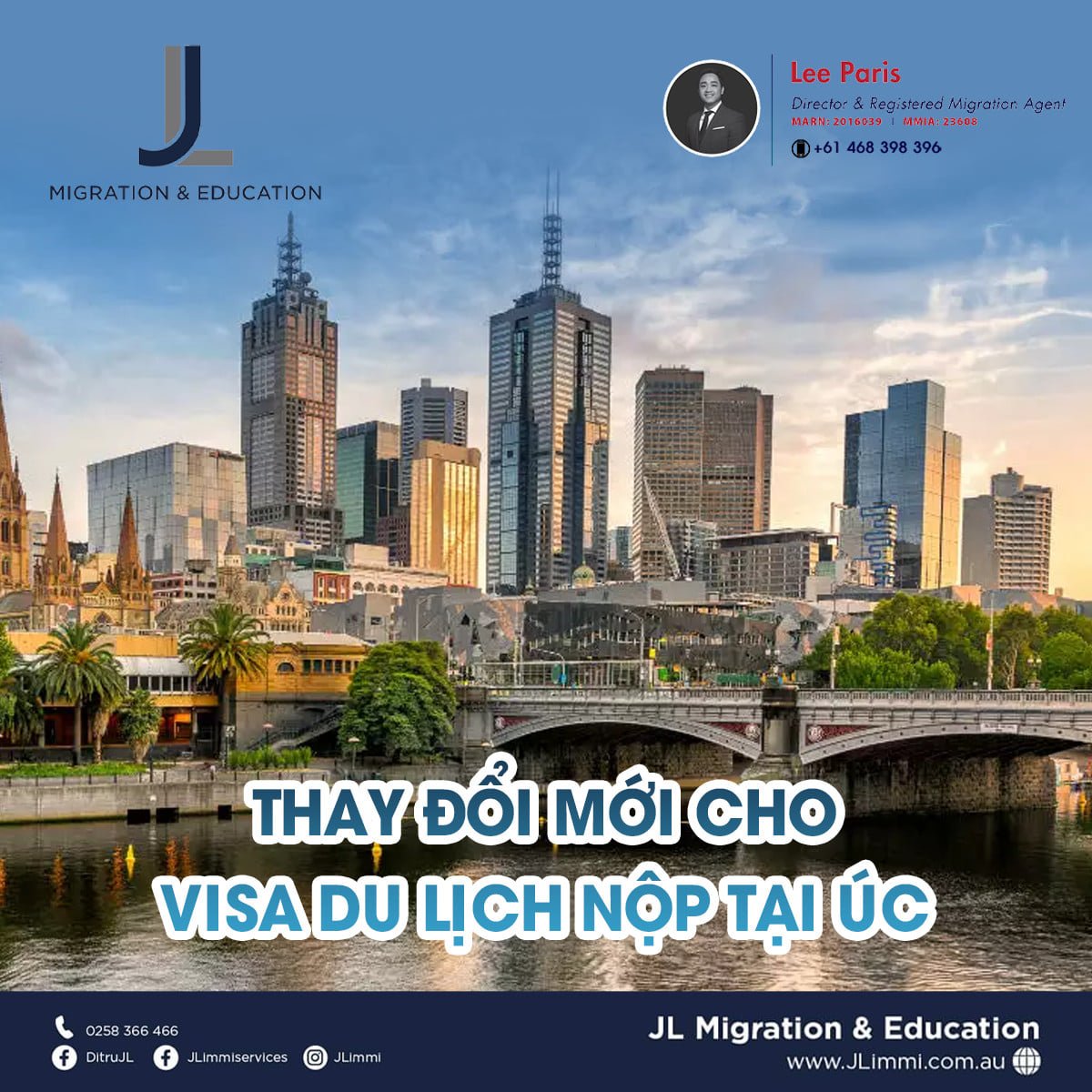 Thay đổi mới cho Visa du lịch nộp tại Úc